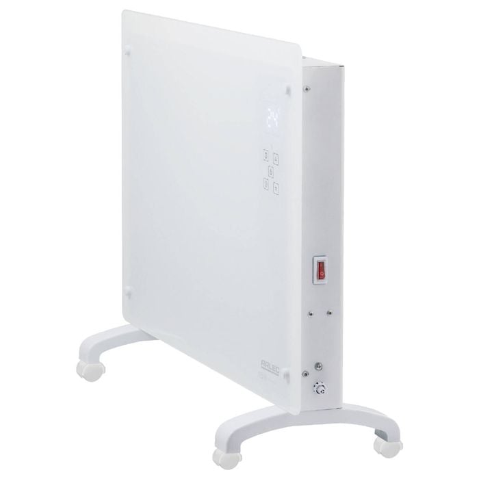 Arlec 2200W White Grid Connect Smart Glass Panel Heater