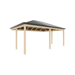 Softwoods 6.0 x 4.3m Hip Ends Pergola / Patio Kit