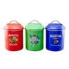 Rojo Rojo Arnotts, Bushells & Rosella Canisters Set Of 3 Powder Coated With Sealed Rim