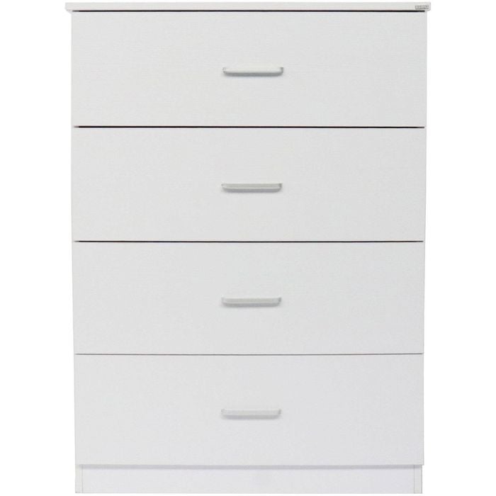 Redfern 4 Drawer Chest Tallboy - White