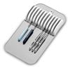 Catzon Small Knife Holders 11-Slot for Drawers Soft-Grip Kitchen Knife Block