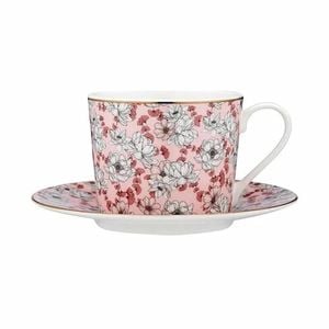 Ashdene Vintage Floral - Rose Cup & Saucer