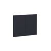 Kaboodle 600mm Midnight Plum Modern Farmhouse Sink Doors - 2 Pack