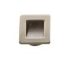 Sylvan Square Flush Door Pull 32mm Satin Nickel Plated