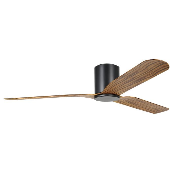 Eglo Iluka 60" Dc Fan Black/wood Hugger