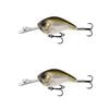 2x 13 Fishing 60mm Jabber Jaw Deep Crankbait Fishing Lures - Lucky Charm