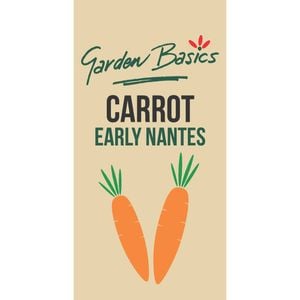 Garden Basics Carrot Nantes