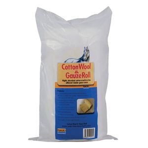 Kelato Cotton Wool & Gauze Roll For First Aid Kit & Wound Management