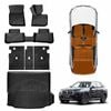 Floor Mat Boot Liner Back Seat Protector Combo for BMW BMW X3 M G01 F97 2017-2024
