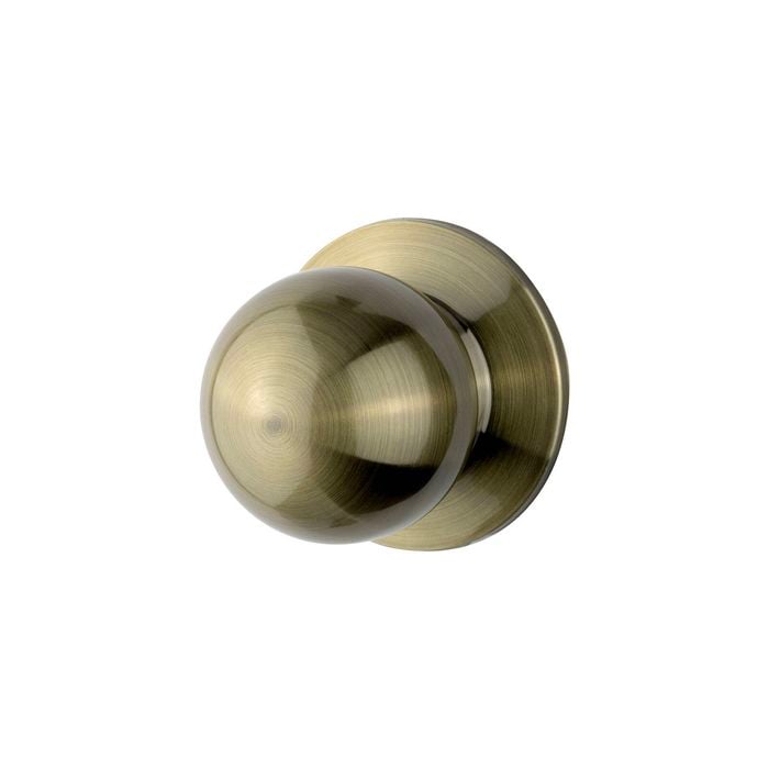 Sylvan Quest Passage Knobset Antique Brass