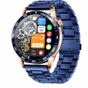 Smart Watch 1.38" Hd Bluetooth Call Waterproof Fitness Tracker For Android & Ios – Heart Rate Monitor Steel Blue