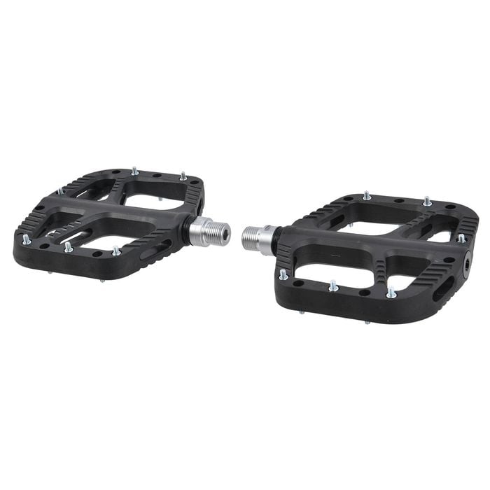Trojan Black Nylon MTB Pedals - 2 Pack