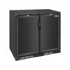 Polar G-series 850mm Double Door Back Bar Cooler Solid Door 198 Ltr - Commercial Bar Fridges (ge998-a)