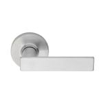 Delf Trade Satin Chrome Round Porto Dummy Lever