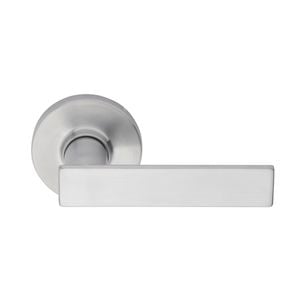 Delf Trade Satin Chrome Round Porto Dummy Lever