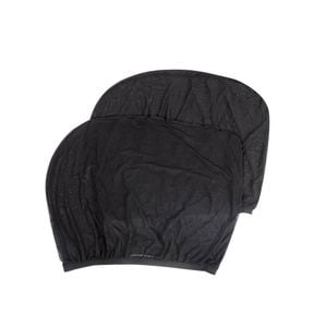 2pc Childcare Car Fitover UV Rear Side Window Shade Universal Black