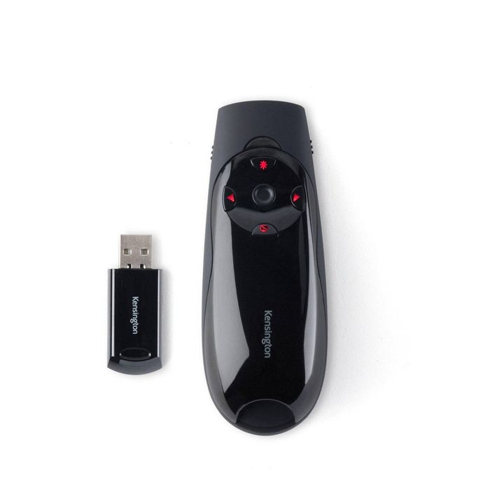 Kensington Expert Red Laser Wireless Presenter - Black