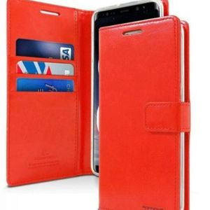 Goospery Magsafe Bluemoon Diary for Galaxy S24 FE - Red