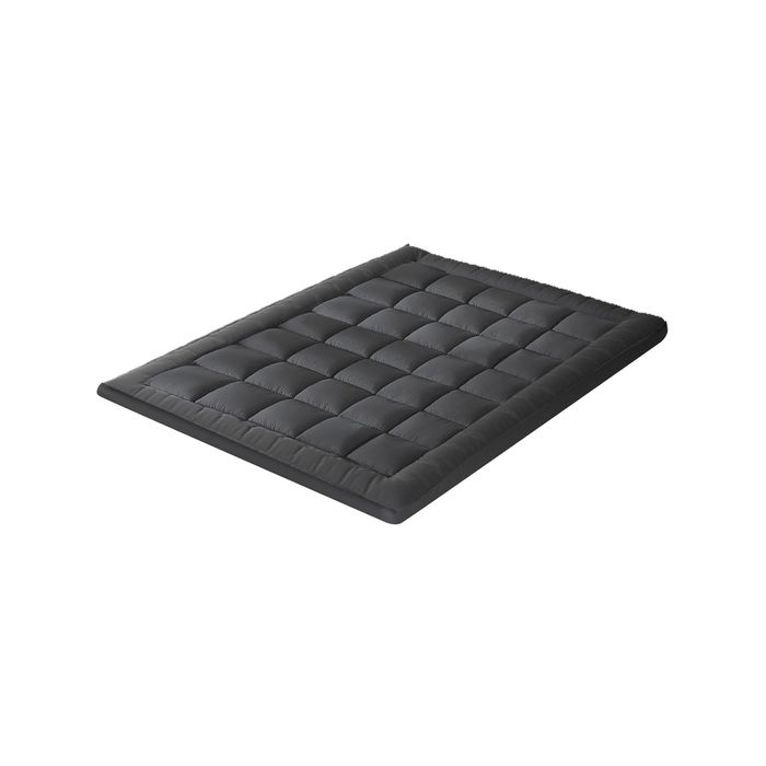 Bedra Mattress Topper Bamboo Charcoal Pillowtop Underlay Cover Queen