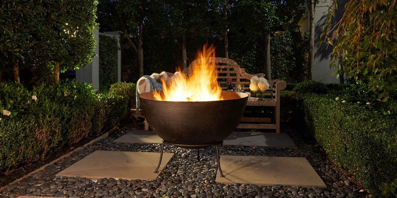 Firepit outdoors