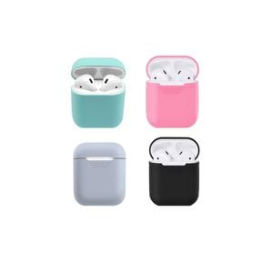4pcs Silicone Gel Protective Cases for AirPods – 4 Colours