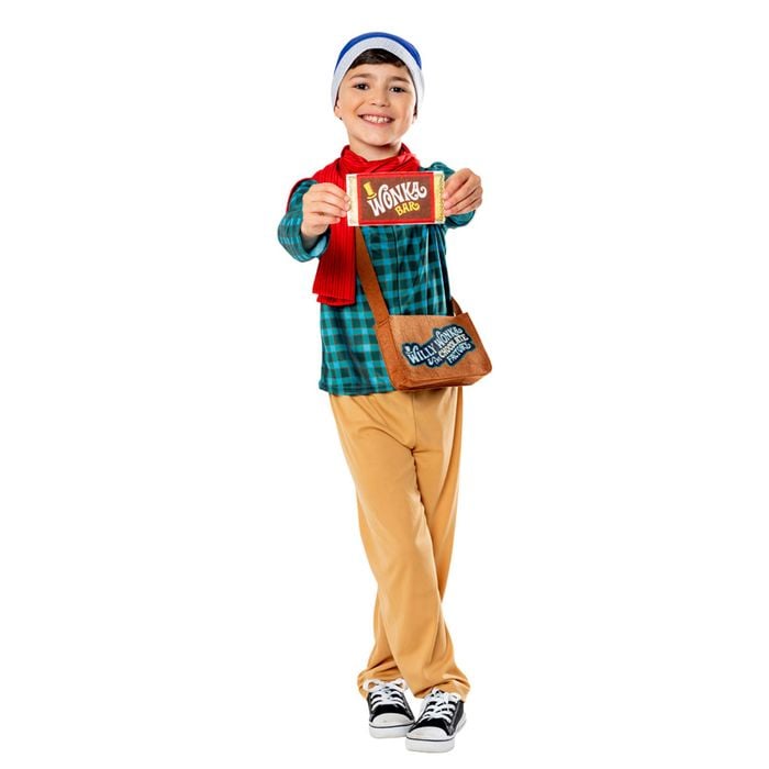 Willy Wonka Size S 3-4y Charlie Bucket Deluxe Kids/Boys Costume Party Cosplay