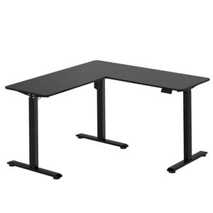 Levede L Shaped Corner Electric Standing Desk Black