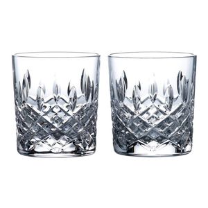 Royal Doulton R&D Collection Highclere Pair of Crystal Tumblers 8.5X9cm