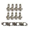 Permaseal Exhaust Manifold Titanium Stud & Gasket Kit For Ford Transit 2.4L 2000 Onwards