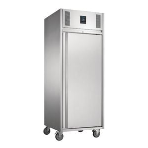 Polar Single Door Freezer U-series Premium Ua002 550ltr 304 Stainless Steel Commercial Kitchen Storage