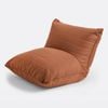 Cadence & Co. Linoire Quilted Beanbag Lounger Cover Rust