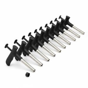 50x Kitchee Coconut Opener - Stainless Steel Hole Punch Kitchen Tool