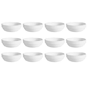 Australian Fine China Flinders Stackable Soup Bowl 113mm | Set Of 12