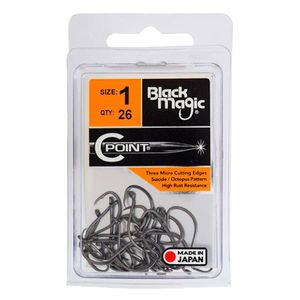 Black Magic C Point Fishing Hook Economy Pack 01