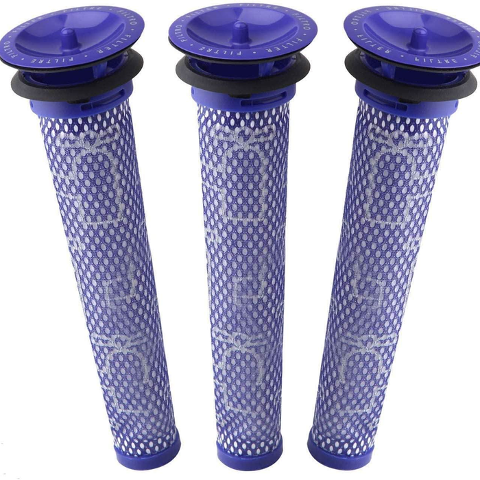 [3 Pack] Tavice Pre-filters For Dyson V6, V7, V8, Dc58, Dc59, Dc61, Dc62 Stick Vacuum
