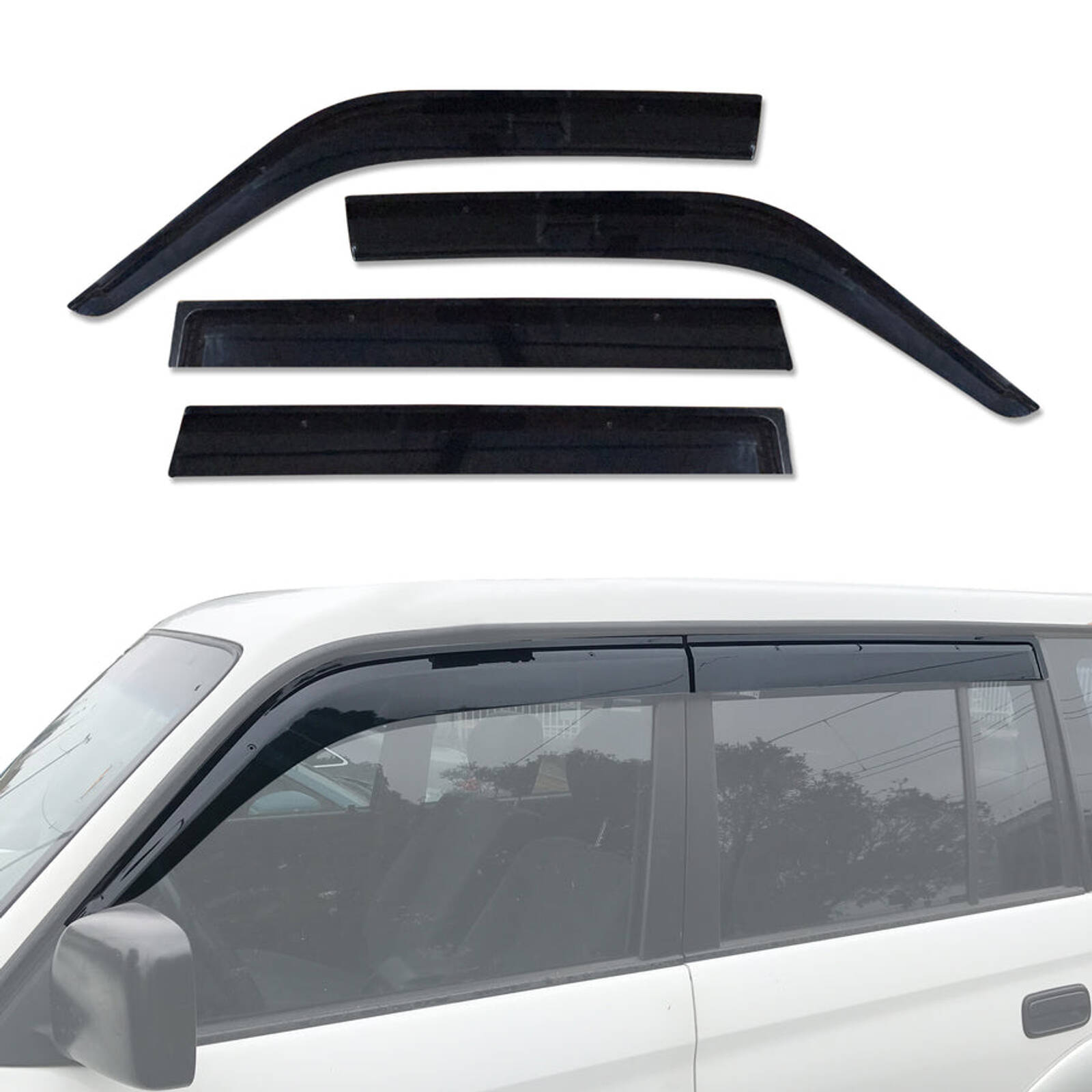 Premium Weathershields Weather Shields Window Visors For Toyota