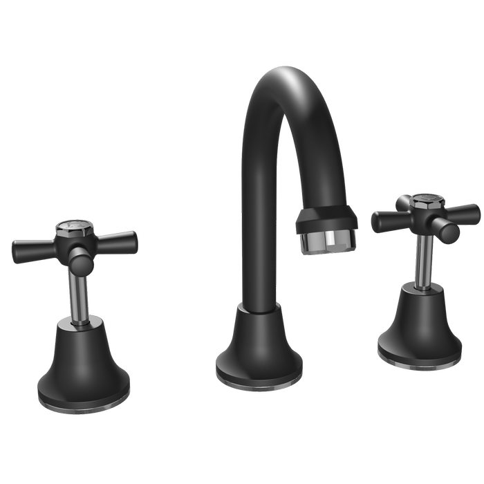 Ezyfix Black LF Classic Basin Set
