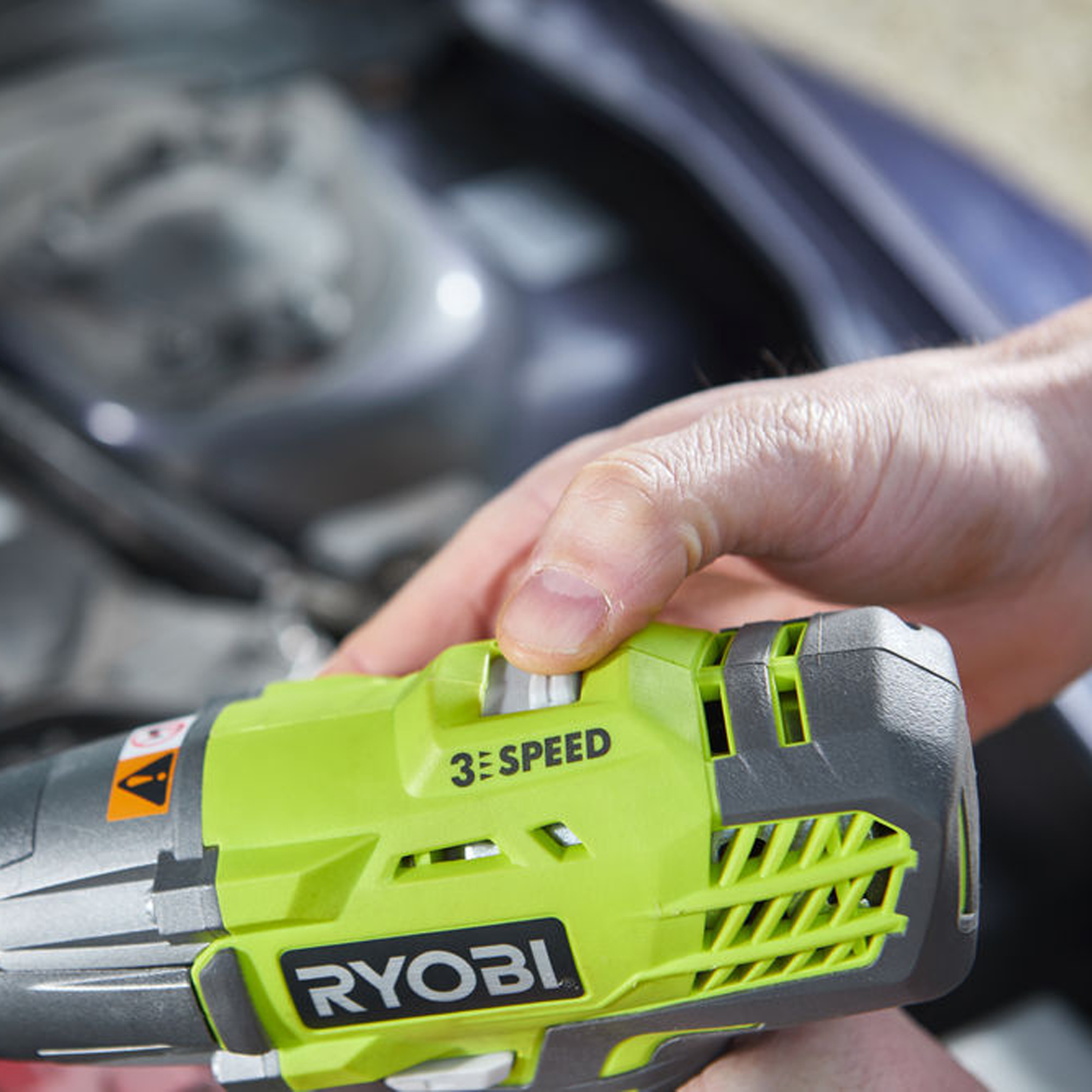 Ryobi One 18V 3 Speed Impact Wrench R18IW 0 Skin Only Bunnings Australia