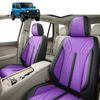 Australian Goose Front Seat Covers for Suzuki Jimny 2018 - Current (Manual) - PU Leather, Purple (2pc)