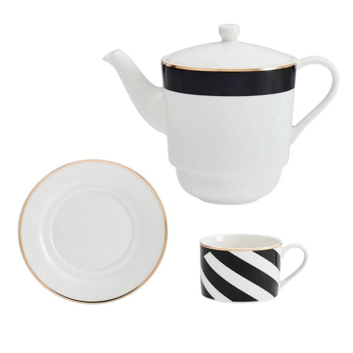 Mikasa Luxe Deco Fine China Tea For One