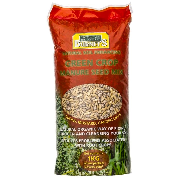 Burnet's 1kg Green Crop Manure Seed Mix