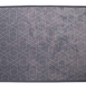 The Mooshy Mat - Huge - Geo Grey - The Sensory Specialist