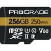 ProGrade Digital 256GB MicroSDXC UHS-II Memory Card w/adapter - 60 ( Gold )
