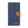 Goospery Canvas Diary case for iPhone 14 Plus - Navy