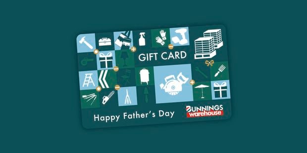 Fathers day gift card.