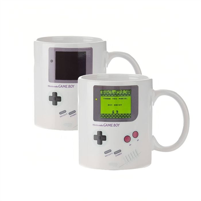 Catzon Game Console Heat Changing Coffee Mug 11 Ounces Ceramic Cup