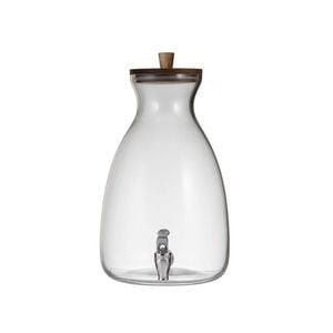 Ladelle Gather Tapered Beverage Drink Dispenser 6L Water Container Clear