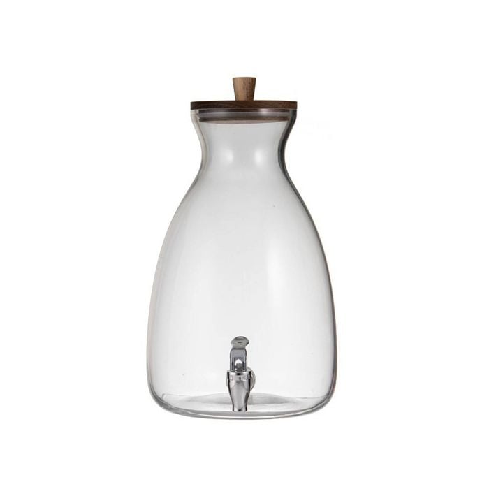 Ladelle Gather Tapered Beverage Drink Dispenser 6L Water Container Clear