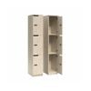Olg Knox Locker Three Door Nordic Maple W305mm X D455mm X H1805mm