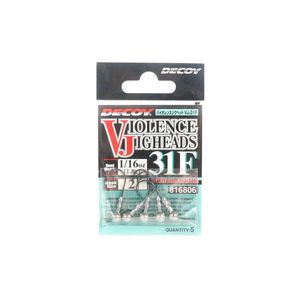 Decoy VJ31F Violence Round Ball Shape Fishing Jighead 1/16oz 2